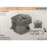 CILINDRO COMPLETO DI PISTONE E SEGMENTI BRUMAR  EMAK  OLEO MAC  DYNAMAC  EFCO MOTOSEGHE OM 942 EFCO 142    Ø 42 DSpinotto 10 Pi