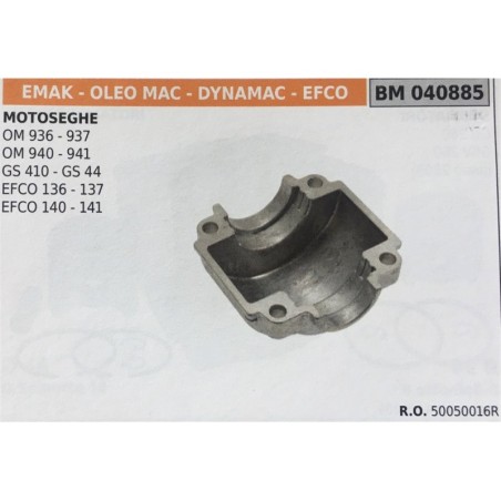 CILINDRO COMPLETO DI PISTONE E SEGMENTI BRUMAR  EMAK  OLEO MAC  DYNAMAC  EFCO MOTOSEGHE OM 936  937 OM 940  941 GS 410  GS 44 E