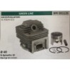CILINDRO COMPLETO DI PISTONE E SEGMENTI BRUMAR  GREEN LINE DECESPUGLIATORI GL 43SW ECO    Ø 40 DSpinotto 10 Pist Cpl BM 005960