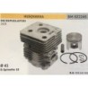 CILINDRO COMPLETO DI PISTONE E SEGMENTI BRUMAR  HUSQVARNA DECESPUGLIATORI 241R    Ø 41 DSpinotto 10