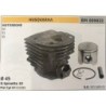 CILINDRO COMPLETO DI PISTONE E SEGMENTI BRUMAR  HUSQVARNA MOTOSEGHE 50 51 55    Ø 45 DSpinotto 10 Pist Cpl BM 011681