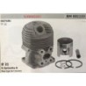 CILINDRO COMPLETO DI PISTONE E SEGMENTI BRUMAR  KAWASAKI MOTORI TF 22    Ø 31 DSpinotto 8 Pist Cpl BM 004495