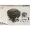 CILINDRO COMPLETO DI PISTONE E SEGMENTI BRUMAR  KAWASAKI MOTORI TH 26    Ø 34 DSpinotto 8 Pist Cpl BM 011694