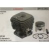 CILINDRO COMPLETO DI PISTONE E SEGMENTI BRUMAR  KAWASAKI MOTORI TJ 27    Ø 34 DSpinotto 8 Pist Cpl BM 011692