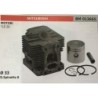 CILINDRO COMPLETO DI PISTONE E SEGMENTI BRUMAR  MITSUBISHI MOTORI TLE 26    Ø 33 DSpinotto 8
