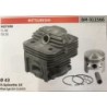 CILINDRO COMPLETO DI PISTONE E SEGMENTI BRUMAR  MITSUBISHI MOTORI TL 50 TB 50    Ø 43 DSpinotto 10 Pist Cpl BM 014009