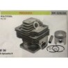 CILINDRO COMPLETO DI PISTONE E SEGMENTI BRUMAR  PROGREEN MULTITOOL PG 33    Ø 36 DSpinotto 9