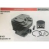 CILINDRO COMPLETO DI PISTONE E SEGMENTI BRUMAR  SHINDAIWA MOTOSEGHE 488    Ø 43 DSpinotto 10
