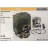 CILINDRO COMPLETO DI PISTONE E SEGMENTI BRUMAR STIHL MOTOSEGHE 050 051 TRONCATORI TS 50 TS 510 TS 760    Ø 52 D Spinotto 13 Pis
