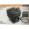 CILINDRO COMPLETO DI PISTONE E SEGMENTI BRUMAR STIHL MOTOSEGHE 066 MS 660    Ø 56 D Spinotto 12