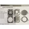 BRUMAR MEMBRANAKIT RIPARAZIONE ZAMA  SERIE MEMBRANE GND72  Carb C1Q  APPLICAZIONI: C1QS98 C1QS99 C1QS100 C1QS101 C1QS104  Kit r