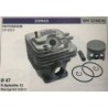 CILINDRO COMPLETO DI PISTONE E SEGMENTI BRUMAR ZOMAX MOTOSEGHE ZM 6010    Ø 47 D Spinotto 11 Pist Cpl BM 029672
