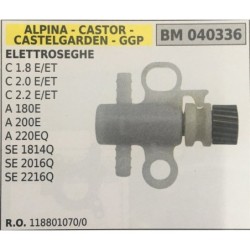 POMPA OLIO BRUMAR ALPINA  CASTOR CASTELGARDEN  GGP ELETTROSEGHE C 18 EET C 20 EET C 22 EET A 180E A 200E A 220EQ SE 1814Q SE 20