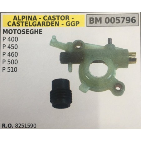 POMPA OLIO BRUMAR ALPINA  CASTOR CASTELGARDEN  GGP MOTOSEGHE P 400 P 450 P 460 P 500 P 510