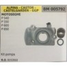 POMPA OLIO BRUMAR ALPINA  CASTOR CASTELGARDEN  GGP MOTOSEGHE P 540 P 550 P 600 P 650    Kit pompa