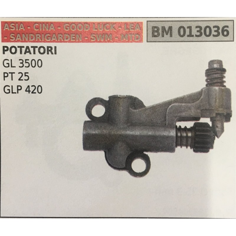 POMPA OLIO BRUMAR ASIA  CINA  GOOD LUCK  LEA  SANDRIGARDEN  SWM  MTD POTATORI GL 3500 PT 25 GLP 420