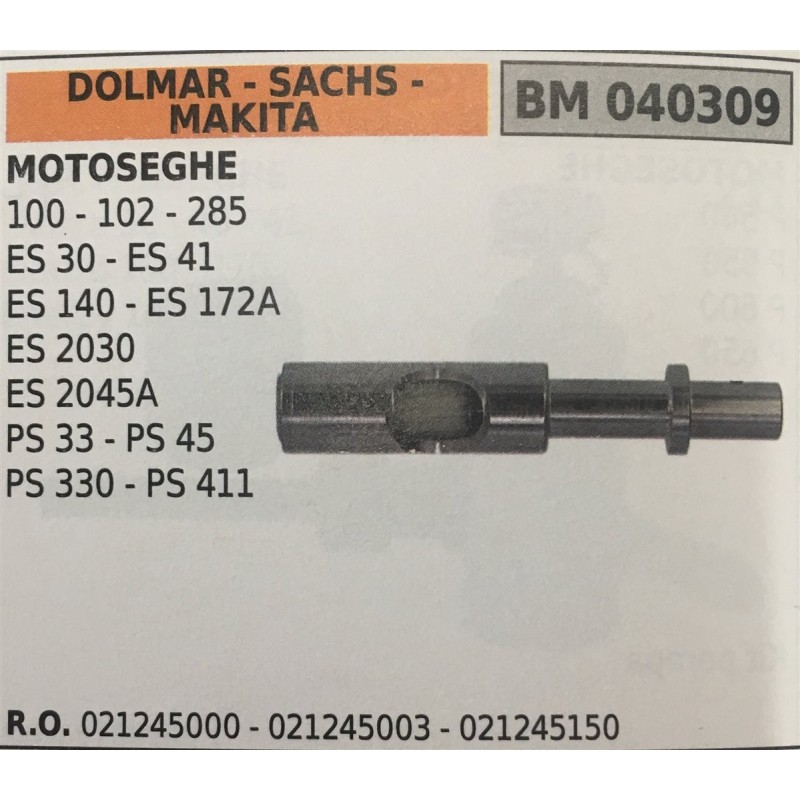 POMPA OLIO BRUMAR DOLMAR  SACHS  MAKITA MOTOSEGHE 100  102  285 ES 30  ES 41 ES 140  ES 172A ES 2030 ES 2045A PS 33  PS 45 PS 3