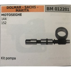 POMPA OLIO BRUMAR DOLMAR  SACHS  MAKITA MOTOSEGHE 144 152   kit pompa
