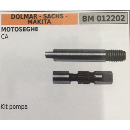 POMPA OLIO BRUMAR DOLMAR  SACHS  MAKITA MOTOSEGHE CA   kit pompa