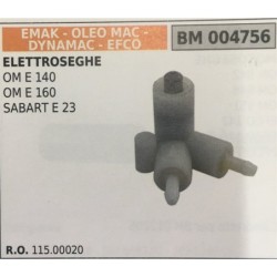 POMPA OLIO BRUMAR EMAK  OLEO MAC  DYNAMAC  EFCO ELETTROSEGHE OM E 140 OM E 160 SABART E 23