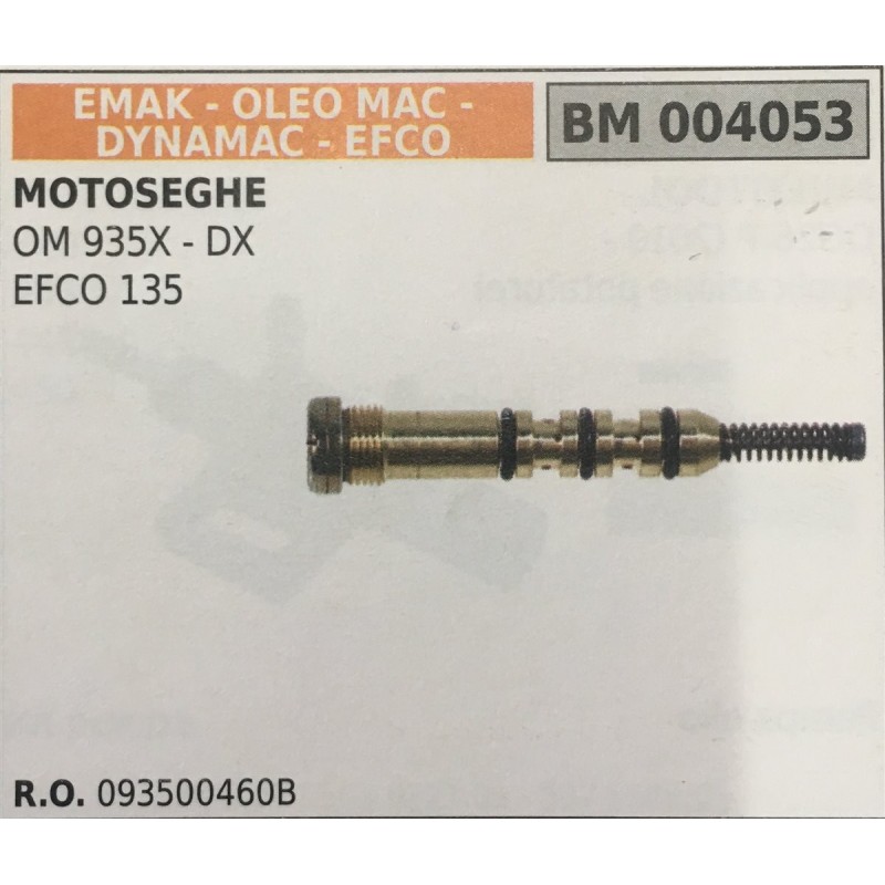 POMPA OLIO BRUMAR EMAK  OLEO MAC  DYNAMAC  EFCO MOTOSEGHE OM 935X  DX EFCO 135