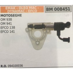 POMPA OLIO BRUMAR EMAK  OLEO MAC  DYNAMAC  EFCO MOTOSEGHE OM 938 OM 941 EFCO 138 EFCO 141