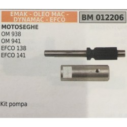 POMPA OLIO BRUMAR EMAK  OLEO MAC  DYNAMAC  EFCO MOTOSEGHE OM 938 OM 941 EFCO 138 EFCO 141   kit pompa
