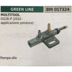 POMPA OLIO BRUMAR GREEN LINE MULTITOOL DG26P (2010applicazione potatore)   pompa olio