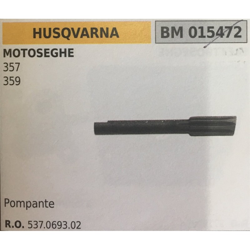 POMPA OLIO BRUMAR HUSQVARNA MOTOSEGHE 357 359   pompante