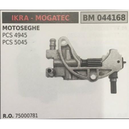 POMPA OLIO BRUMAR IKRA  MOGATEC MOTOSEGHE PCS 4945 PCS 5045
