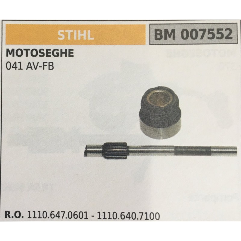 POMPA OLIO BRUMAR STIHL MOTOSEGHE 041 AVFB