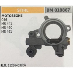 POMPA OLIO BRUMAR STIHL MOTOSEGHE 046 MS 441 MS 460 MS 461