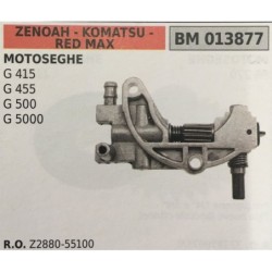 POMPA OLIO BRUMAR ZENOAH  KOMATSU  RED MAX MOTOSEGHE G 415 G 455 G 500 G 5000