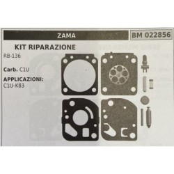 BRUMAR MEMBRANAKIT RIPARAZIONE ZAMA  KIT RIPARAZIONE RB136  Carb C1U  APPLICAZIONI: C1UK83  Membrane