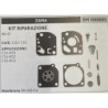 BRUMAR MEMBRANAKIT RIPARAZIONE ZAMA  KIT RIPARAZIONE RB47  Carb C1Q  C1U  APPLICAZIONI: C1UW10 C1UW12 C1UW13  Membrane BM 00871
