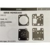 BRUMAR MEMBRANAKIT RIPARAZIONE ZAMA  SERIE MEMBRANE GND52  Carb RB  APPLICAZIONI: RBJF1 RBP25  Kit ripar BM 022859