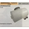 BRUMAR SERBATOIO AGRIMONDO  TURBINE  CMS ATOMIZZATORI K 90  Serbatoio completo