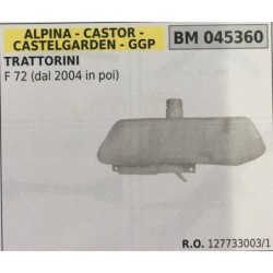 BRUMAR SERBATOIO ALPINA  CASTOR  CASTELGARDEN  GGP TRATTORINI F 72 (dal 2004 in poi)  RO 1277330031