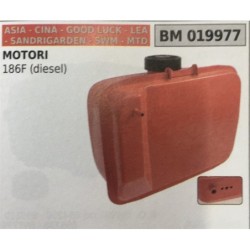 BRUMAR SERBATOIO ASIA  CINA  GOOD LUCK  LEA  SANDRIGARDEN  SWM  MTD MOTORI 186F (diesel)