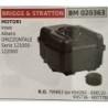 BRUMAR SERBATOIO BRIGGS & STRATTON MOTORI Intek Albero ORIZZONTALE Serie 121000  122000  RO 799863 (ex 694260  698110  695736