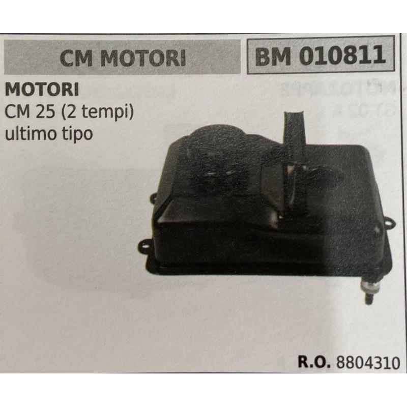 BRUMAR SERBATOIO CM MOTORI MOTORI CM 25 (2 tempi) ultimo tipo  RO 8804310