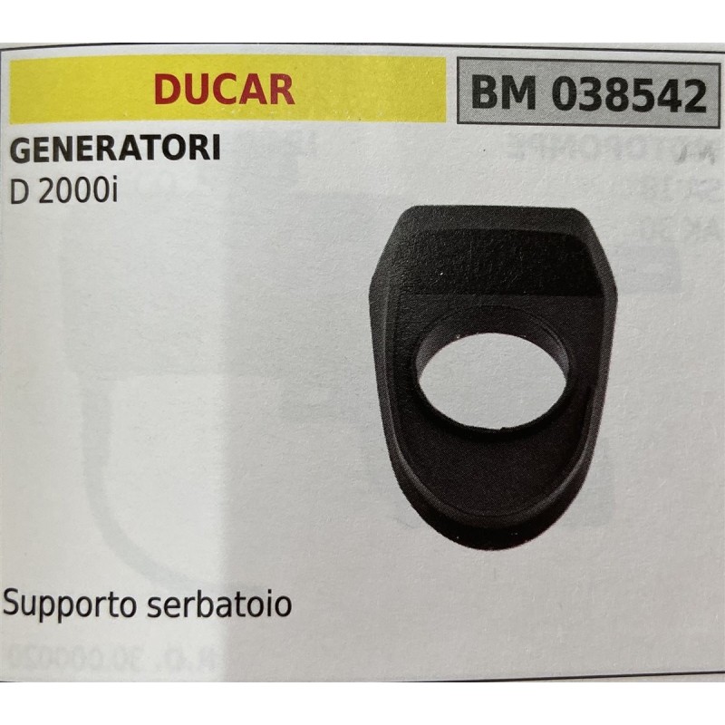 BRUMAR SERBATOIO DUCAR GENERATORI D 2000i  Supporto serbatoio