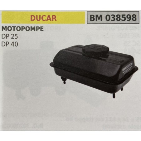 BRUMAR SERBATOIO DUCAR MOTOPOMPE DP 25 DP 40
