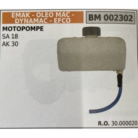 BRUMAR SERBATOIO EMAK  OLEO MAC  DYNAMAC  EFCO MOTOPOMPE SA 18 AK 30  RO 30000020