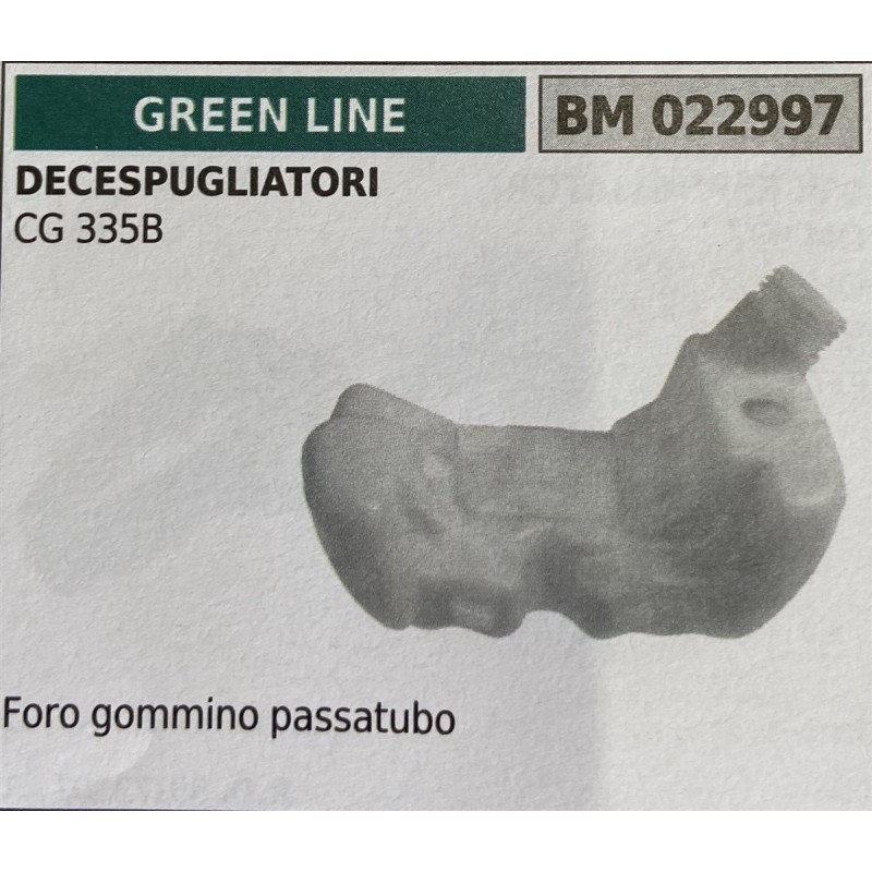BRUMAR SERBATOIO GREEN LINE DECESPUGLIATORI CG 335B  foro gommino passatubo