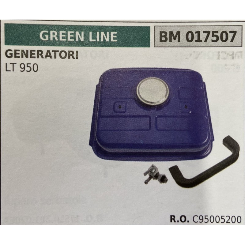 BRUMAR SERBATOIO GREEN LINE GENERATORI LT 950  RO C95005200