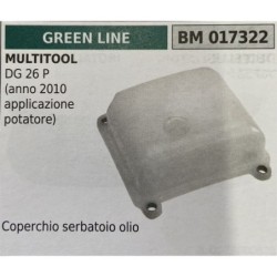 BRUMAR SERBATOIO GREEN LINE MULTITOOL DG 26 P (anno 2010 applicazione potatore)  coperchio serbatoio olio
