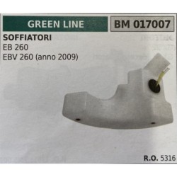 BRUMAR SERBATOIO GREEN LINE SOFFIATORI EB 260 EBV 260 (anno 2009)  RO 5316