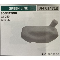BRUMAR SERBATOIO GREEN LINE SOFFIATORI GB 260 GBV 260  RO EB26051