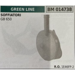 BRUMAR SERBATOIO GREEN LINE SOFFIATORI GB 650  RO 1E46FP2
